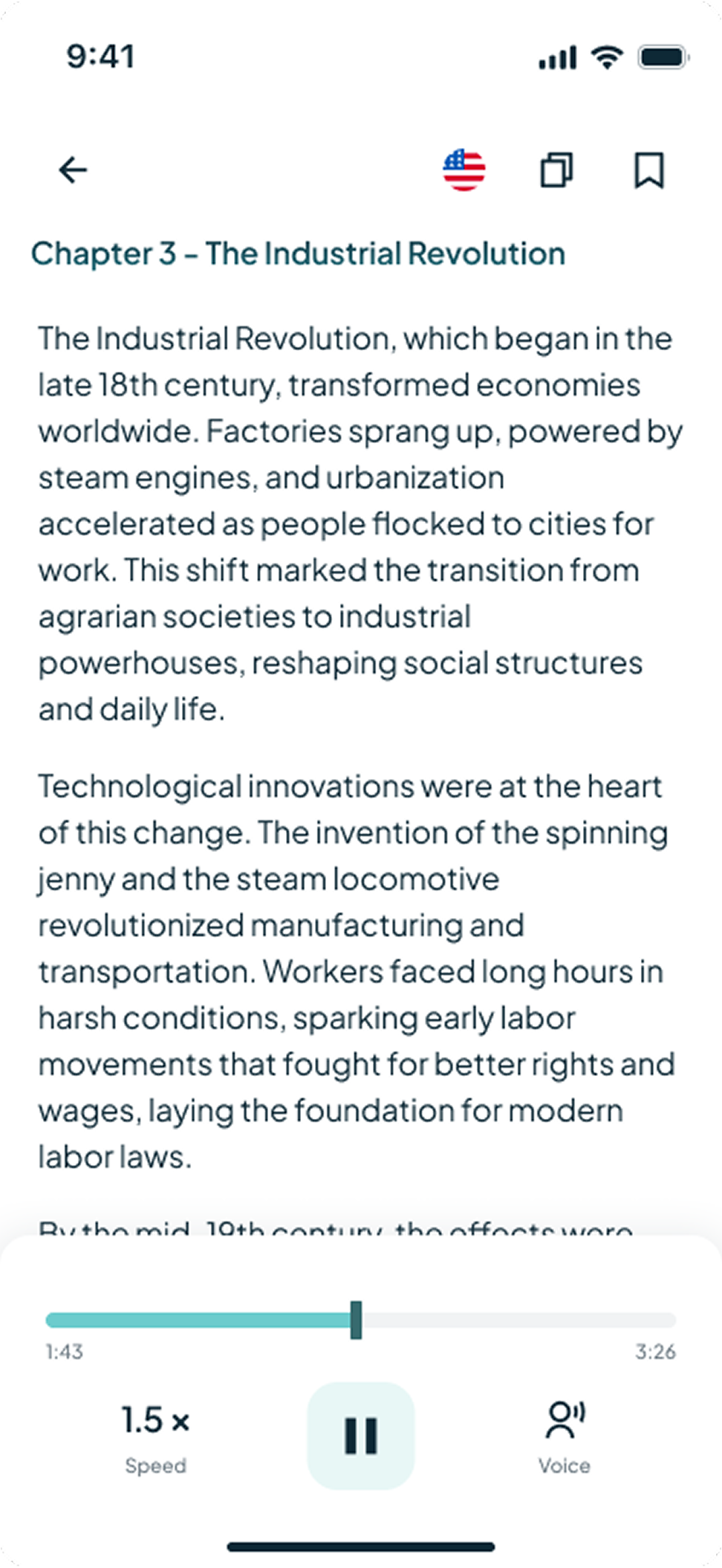 SmartSpeak App Screenshot